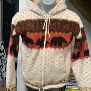 Earth Ragz Wool jacket/hoodie M